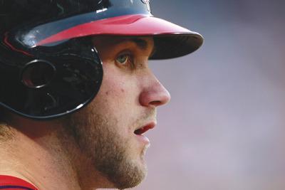 Kevin C. Cox/Getty ImagesBryce Harper entered Friday hitting .276 with five homers and 14 RBI.