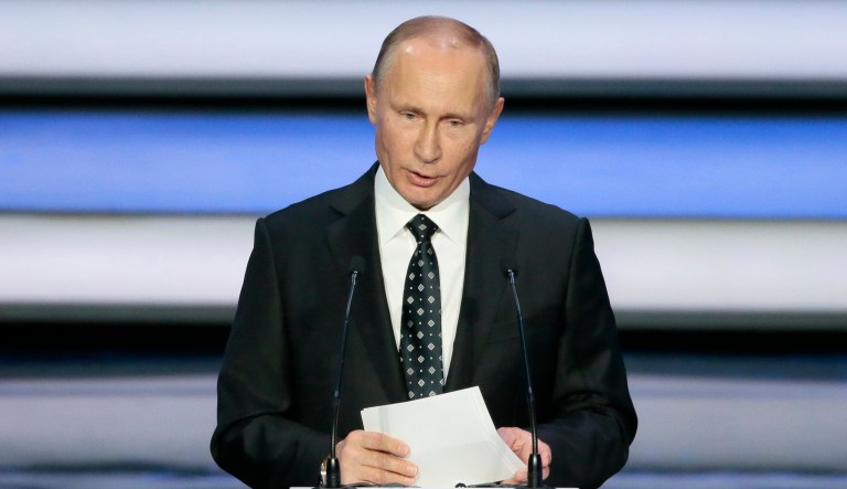 A spokesman maintained that Putin was unmoved by Flynn's effort to convince Russia not to retaliate against U.S. sanctions. (AP Photo/Ivan Sekretarev)