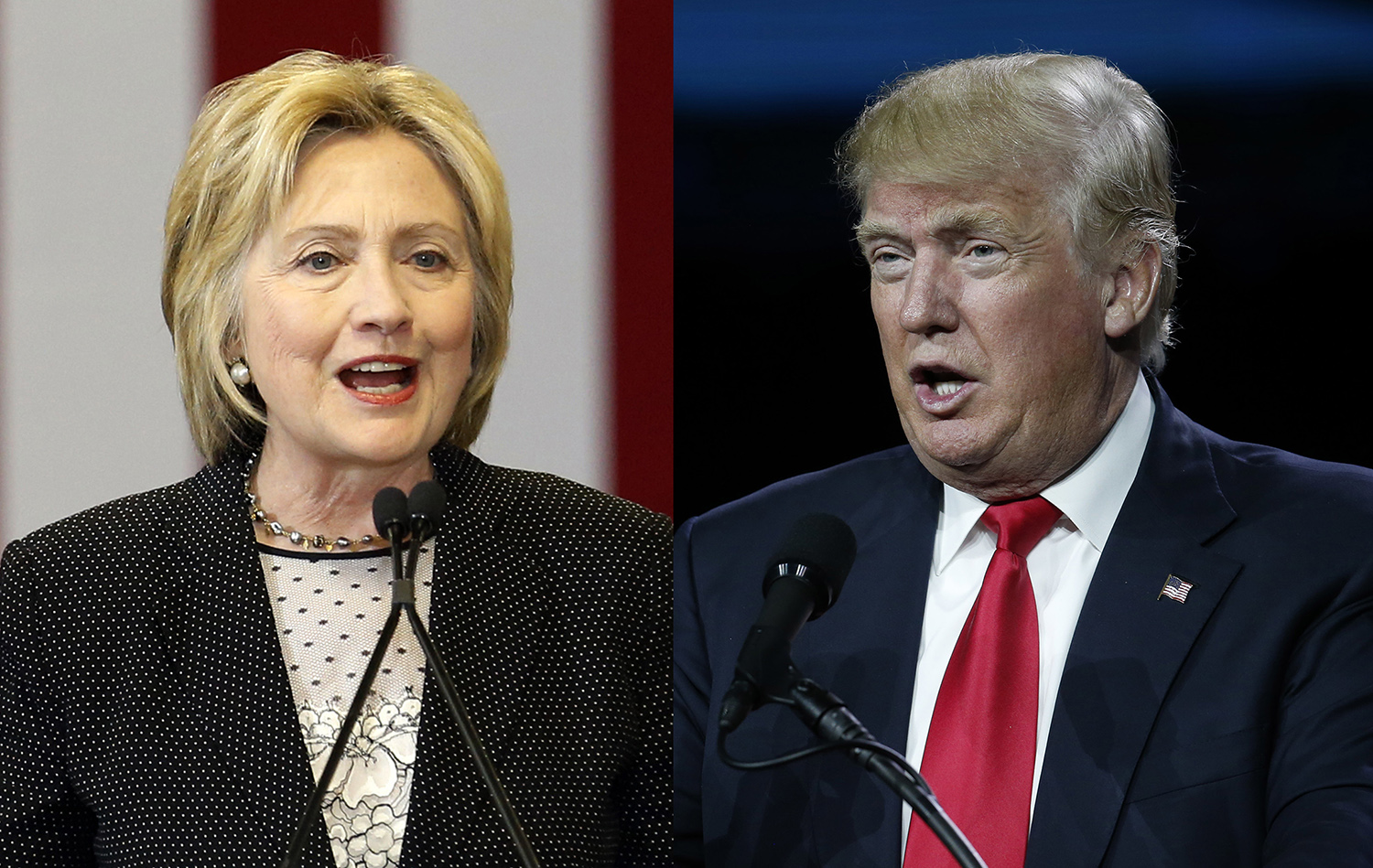 Clinton has slight edge on Trump in new national poll