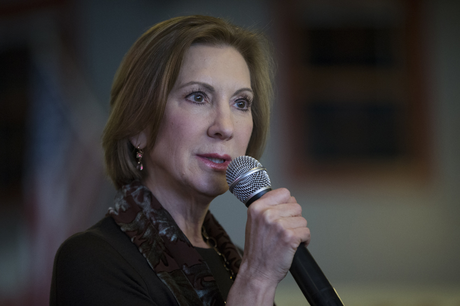 Fiorina throws $3.5 million at Trump, Cruz to join debate