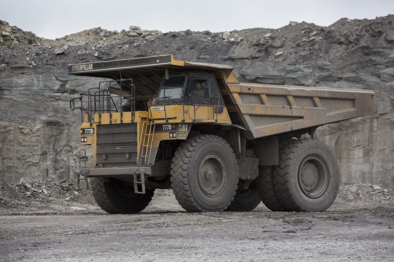 A coal truck Four-Mile surface mine in Kanawha County, West Virginia. The Obama administration proposed stronger regulations for mountaintop coal mining on Thursday, triggering an immediate backlash from Republican lawmakers who say the rules would harm working families. (Graeme Jennings/Examiner)