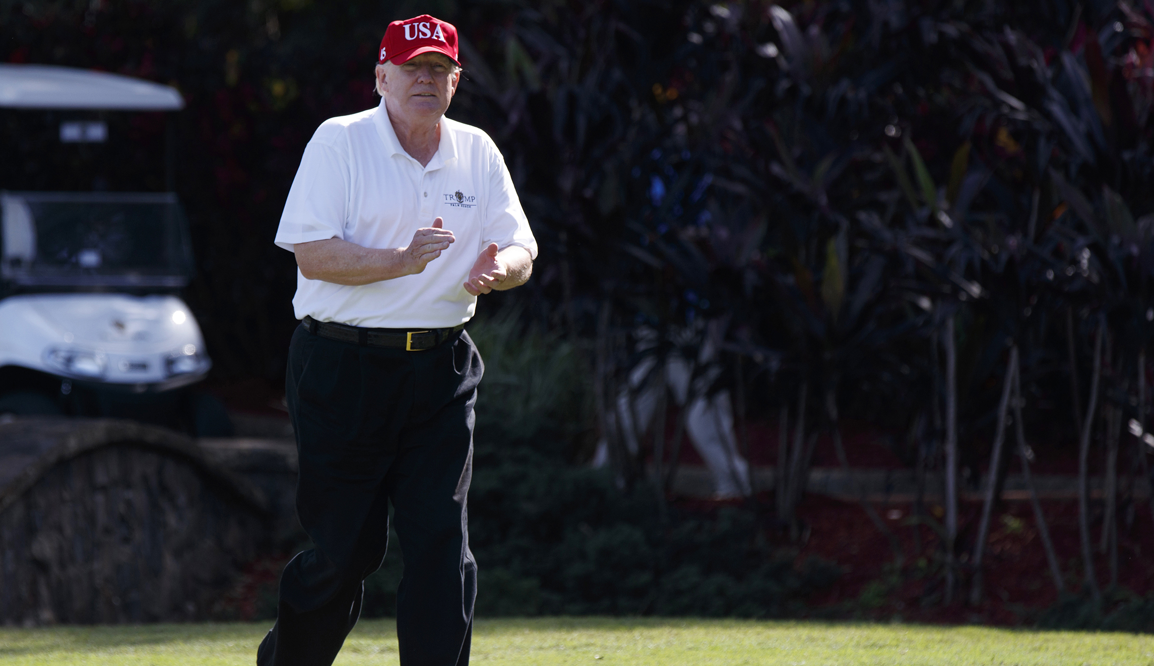 After the speech, President Trump should immediately go golfing