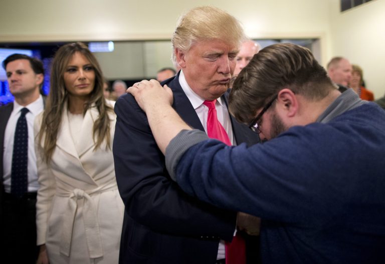 A New York City megachurch pastor quit President Trump's evangelical advisory board on Friday. A.R. Bernard is the first religious leader to have publicly left the group. (AP Photo/Jae C. Hong, File)