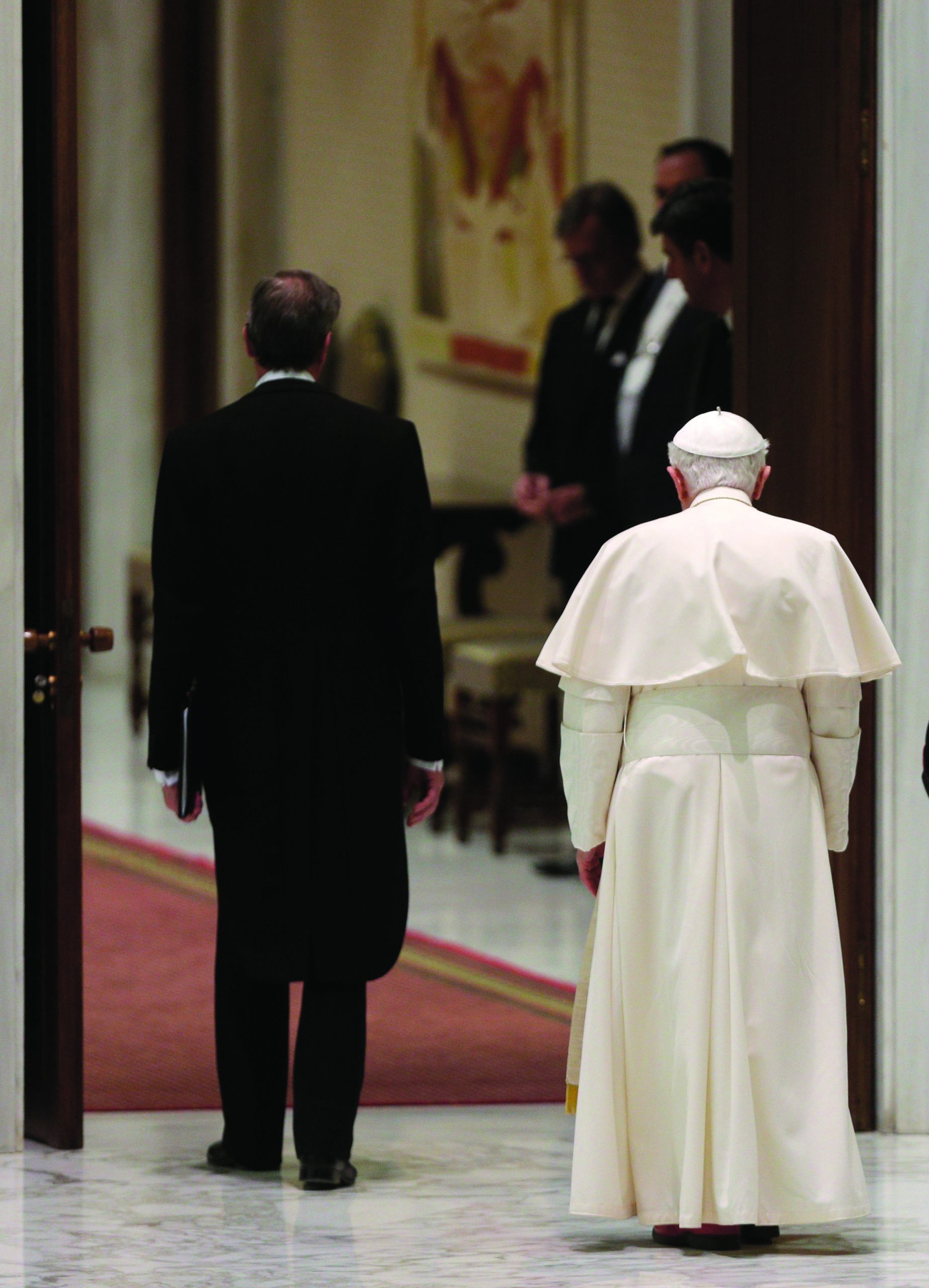 Benedict’s final hours as pope far from Vatican