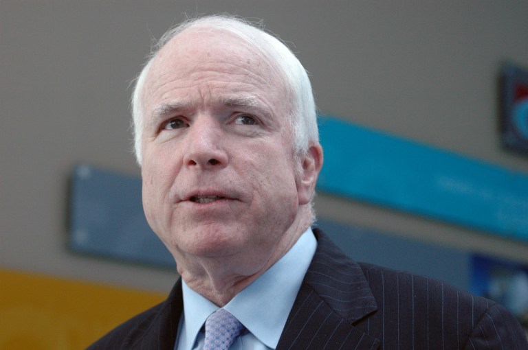 Senator John McCain Diagnosed with Brain Tumor