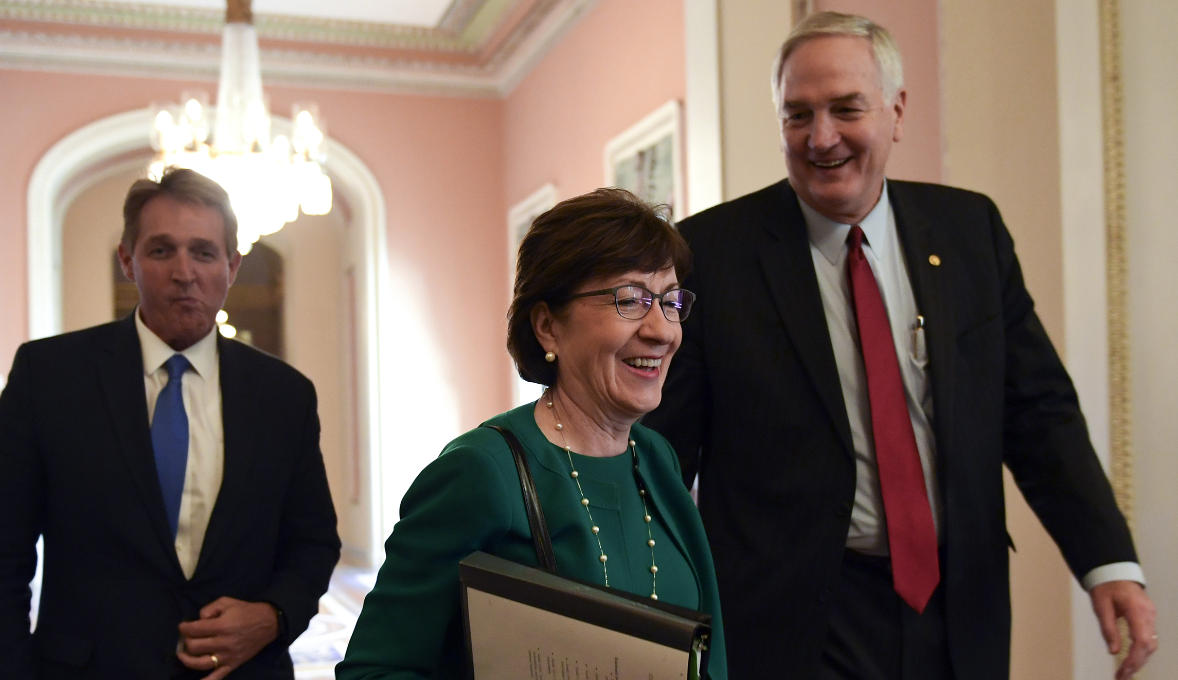 Susan Collins says she will vote for GOP tax bill, providing key vote