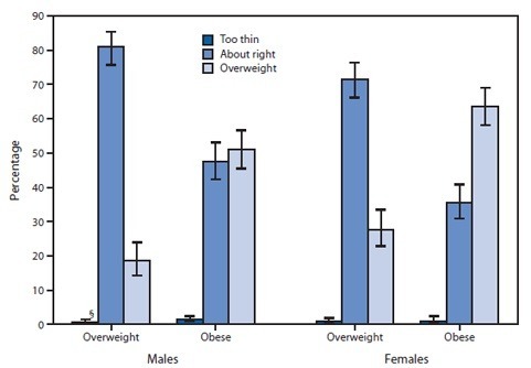 CDC: 76% of fat kids think they’re ‘about right,’ fueling their obesity