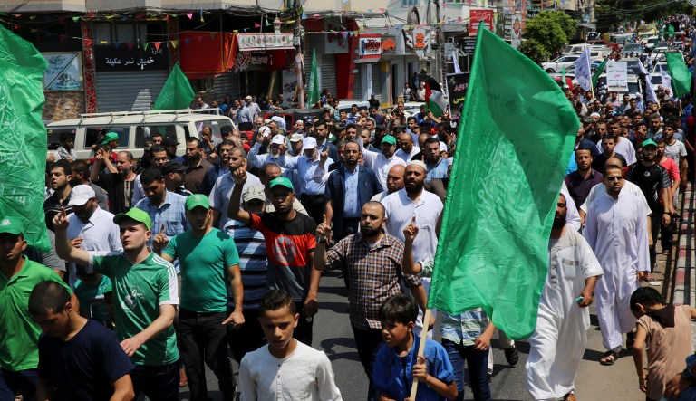 Hamas said it will accept new elections and a restored Palestinian unity government.