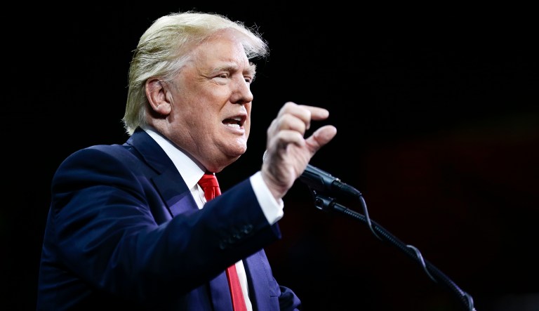 rump and the media must also be careful not to divert all of their scarce attention and resources away from other priorities. (AP Photo/Chris Carlson)