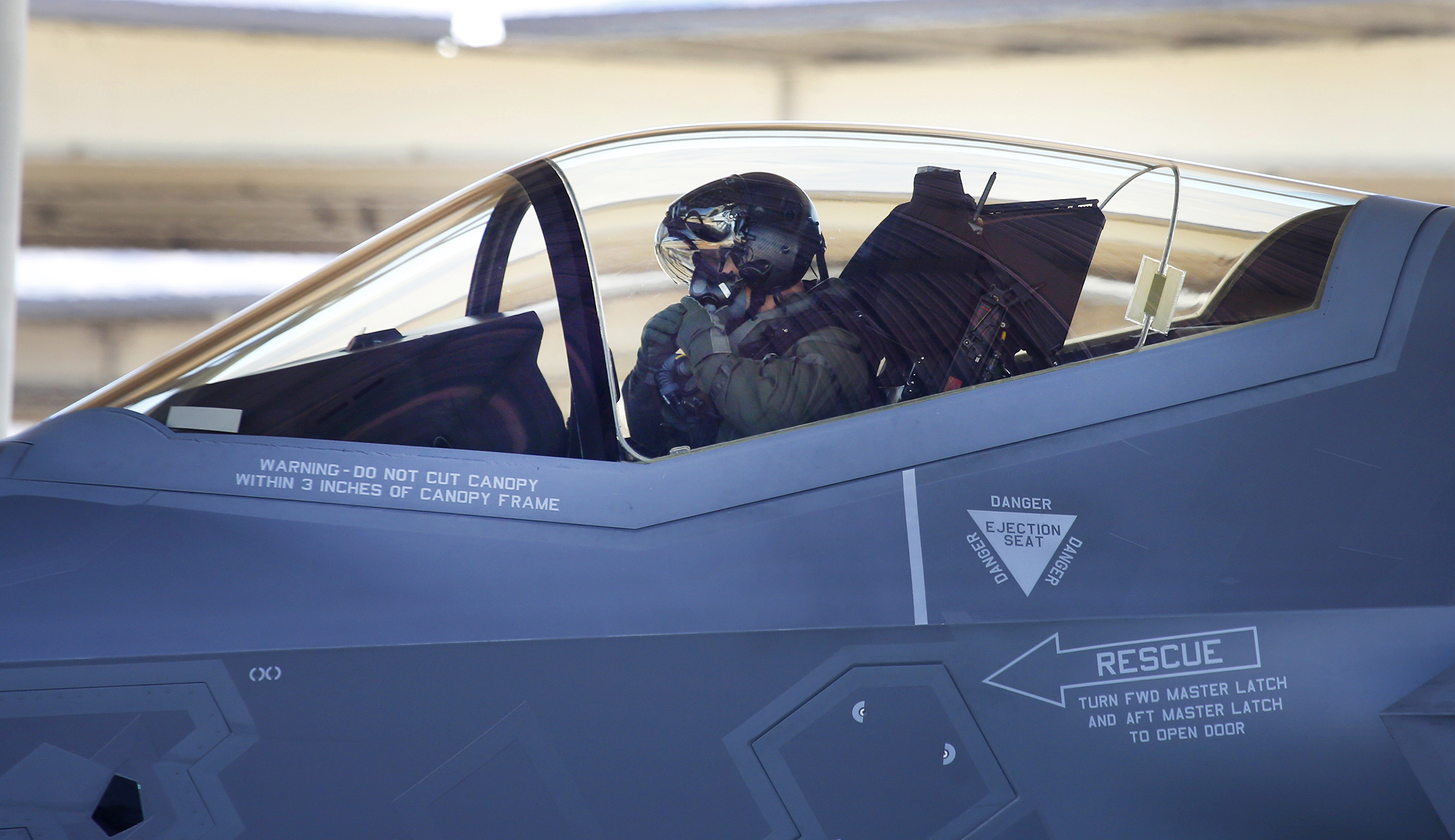 F-35 takes flak, but still flying high
