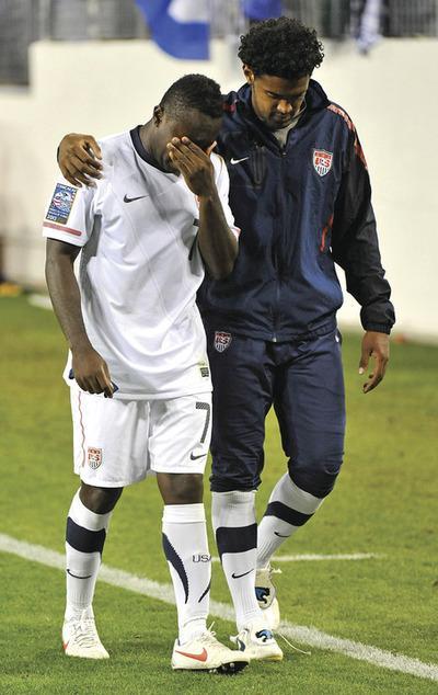 Frederick Breedon/Getty Images
The U.S. soccer team was eliminated from Olympic qualifying after tying El Salvador.