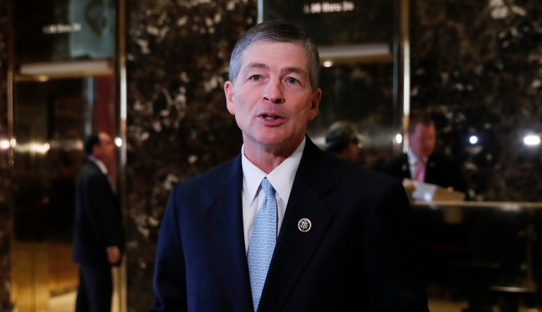 Rep. Jeb Hensarling, R-Texas, says the payday lending rule would 