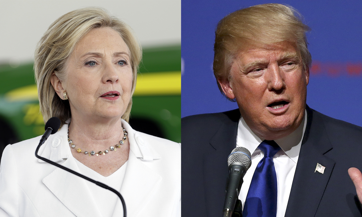 Clinton, Trump tied in CBS poll
