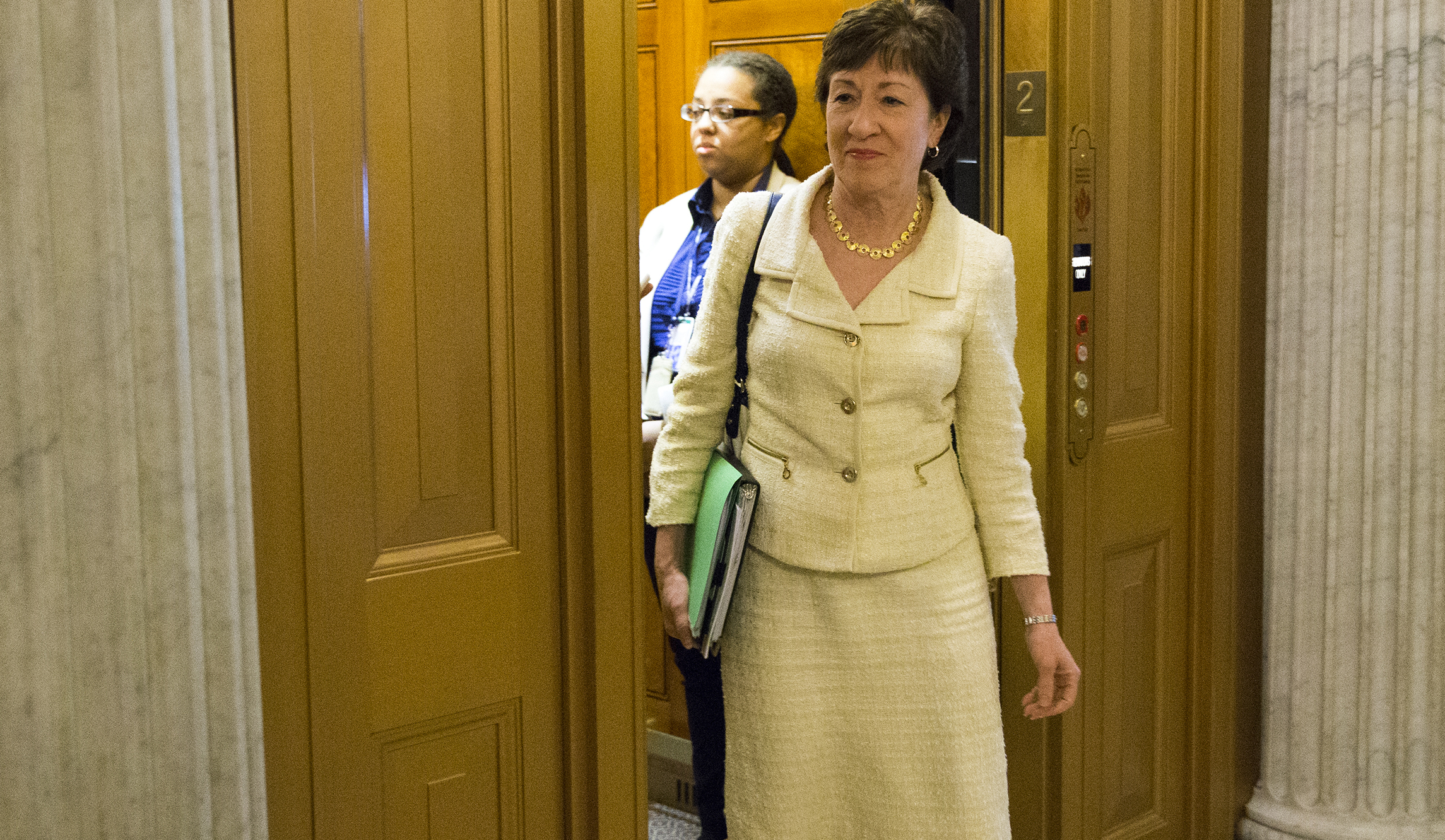 Susan Collins: Sexual assault allegations against Trump still ‘very disturbing’