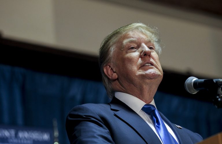 Trump insisted that he never tried to imply that he met Putin on the set of 