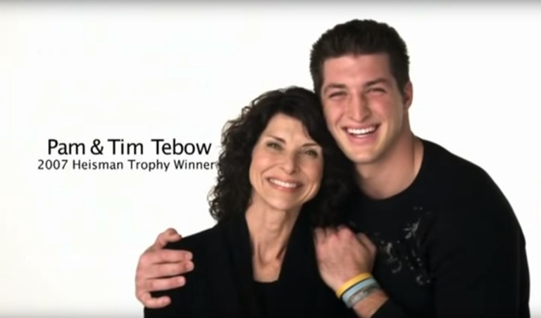 Lots of women's groups called on CBS to cancel the ad. (Screen shot)