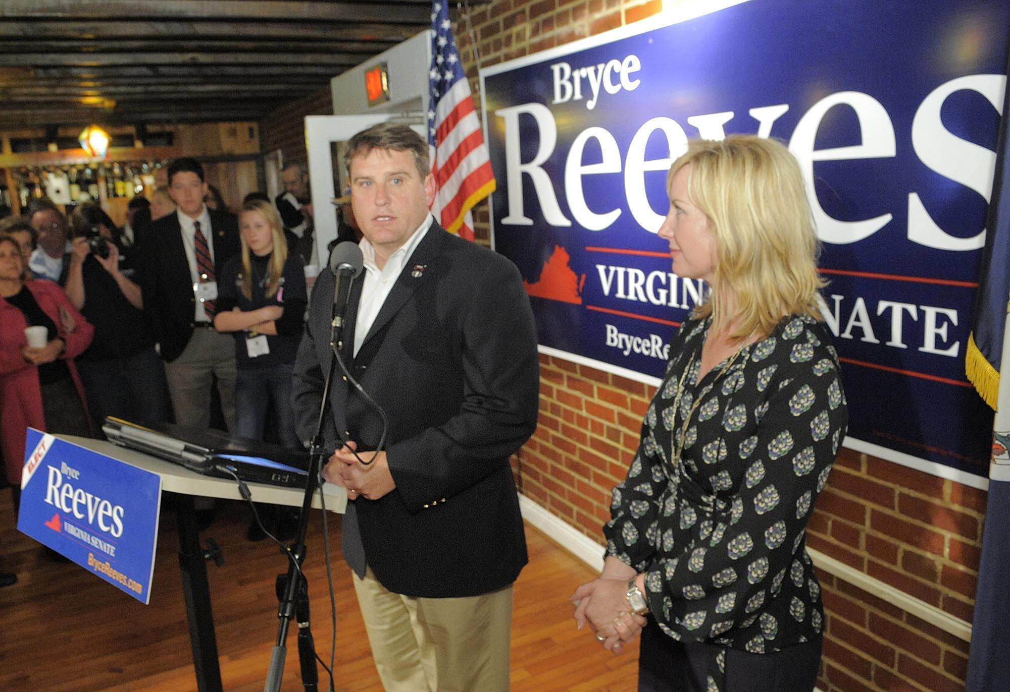 Republican Reeves not declaring victory in Va. Senate race