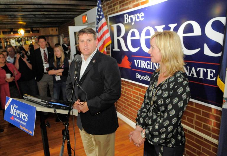 Republican Reeves not declaring victory in Va. Senate race