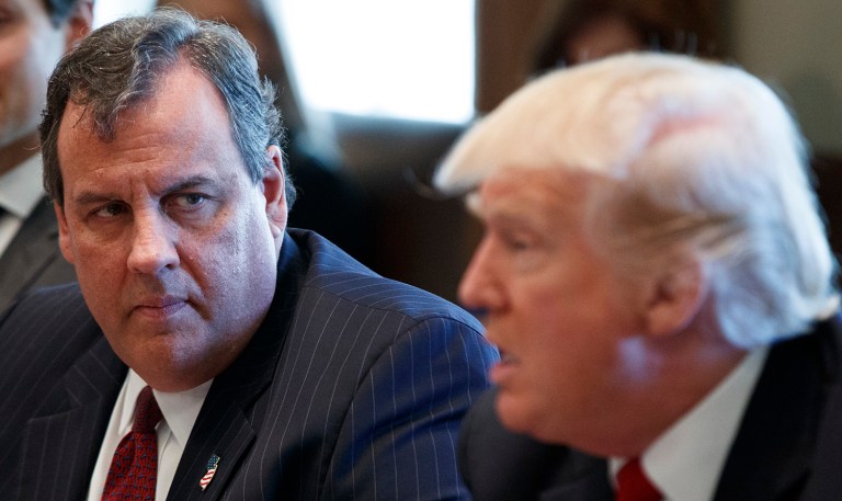 In November, Trump fired Christie as leader of his transition team.