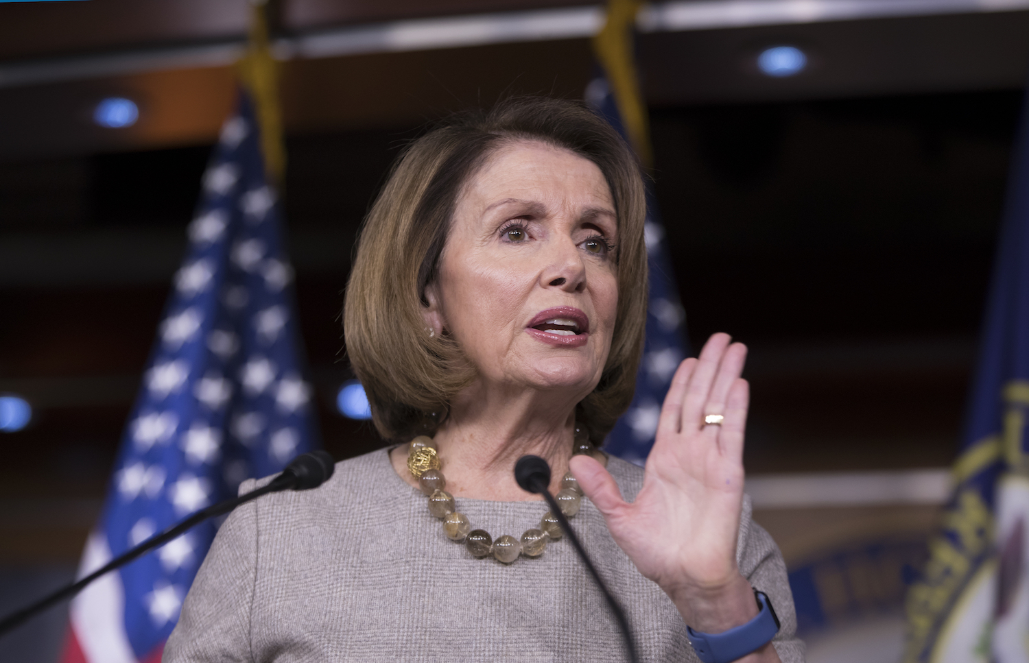 Pelosi says GOP has ‘tin ear’ about town halls