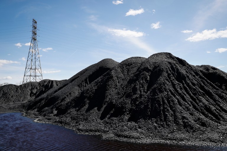 Cabinet officials spread out to push clean coal, coal power plants and coal mining. (AP Photo/John Minchillo)