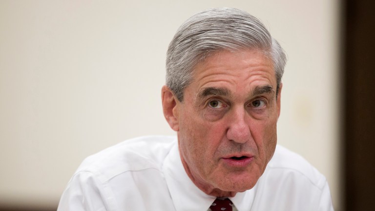 The Justice Department appointed Robert Mueller as a special counsel to oversee a federal investigation into potential coordination between Russia and the Trump campaign during the 2016 presidential election. (AP Photo/Evan Vucci, File)