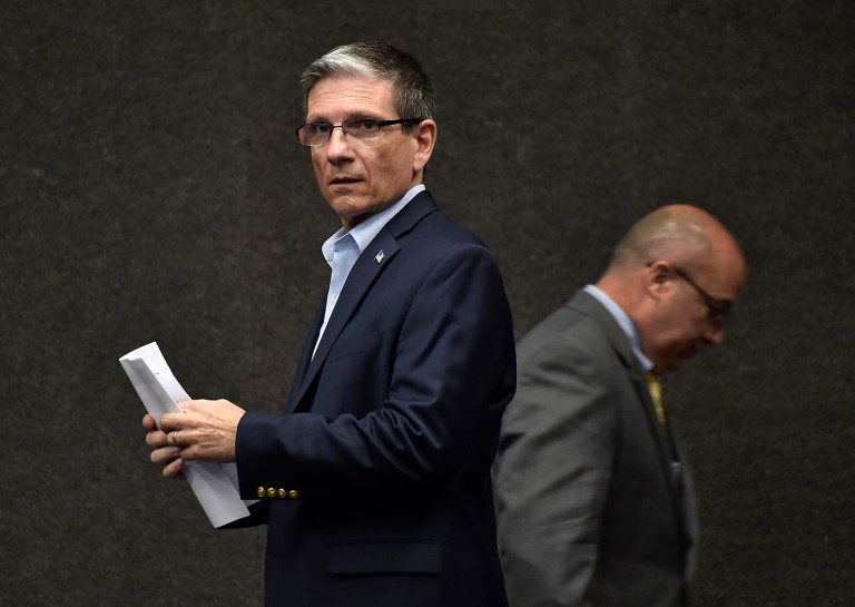 U.S. Rep. Joe Heck, a Nevada Republican, represents the GOP's best opportunity to pick up a Democratic-held Senate seat. The seat is open because Senate Minority Leader Harry Reid, D-Nev., is retiring. (AP Photo/David Becker)