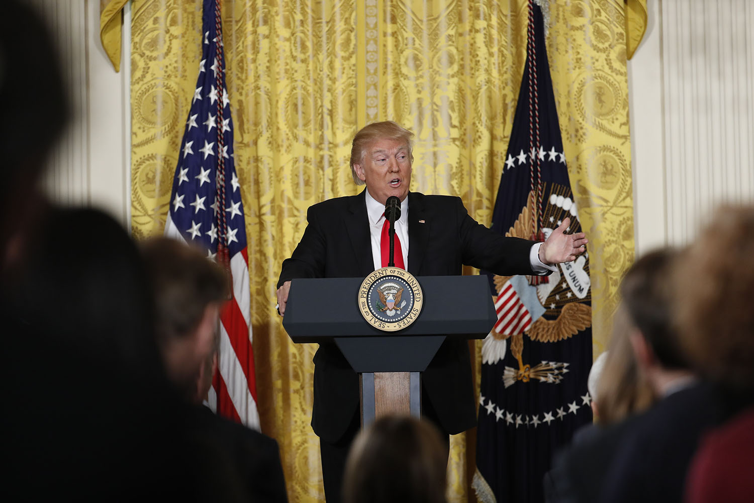 Trump teases a press conference on Mueller report