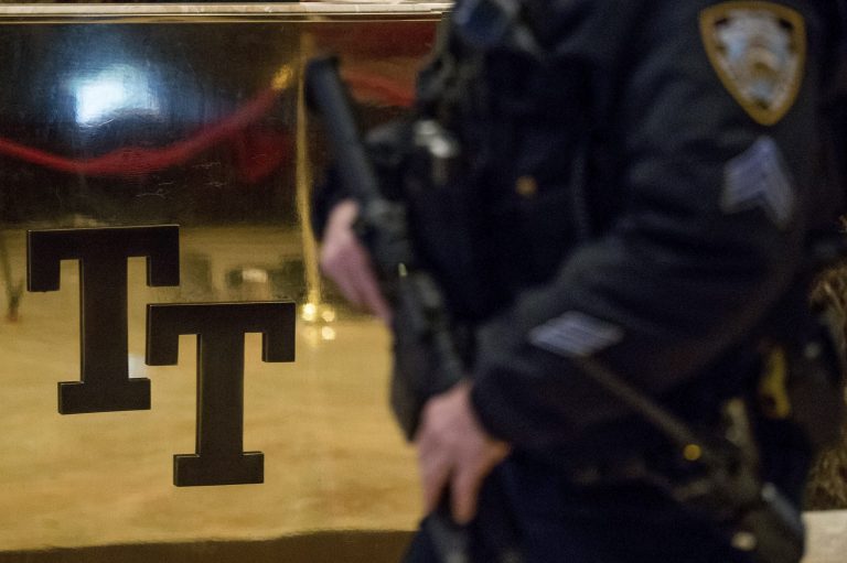 A New York real estate agency is trying to lure potential buyers to Trump Tower by promoting a 