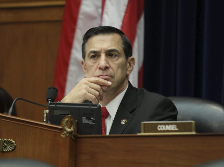 House Committee on Oversight and Government Reform Chairman Rep. Darrell Issa, R-Calif., listens to testimony during a hearing on Obamacare on Capitol Hill in Washingtonon Feb. 5. (AP Photo/Lauren Victoria Burke)