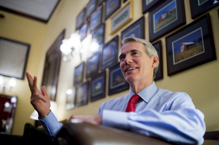 Sen. Rob Portman was appointed Tuesday to the Senate Foreign Relations Committee. He also serves on the Joint Economic Committee, the Senate Finance Committee, the Homeland Security & Governmental Affairs Committee, and the Energy & Natural Resources Committee. (Photo By Bill Clark/CQ Roll Call)