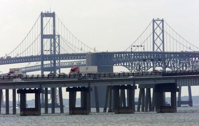 Tolls on Maryland bridges, tunnels to rise Nov. 1