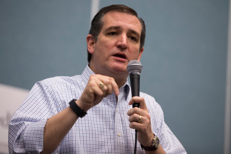 Republican presidential candidate Sen. Ted Cruz quipped 
