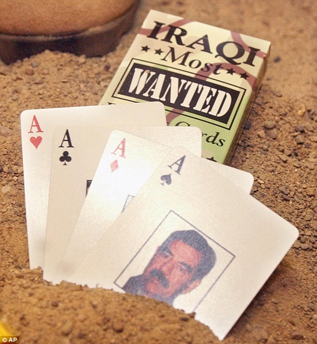 Iraq War ‘most wanted’ cards, signed by 37 ‘terrorists,’ auctioned