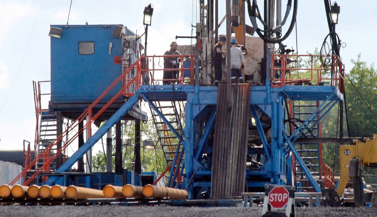 The Obama-era rule targets the practice of hydraulic fracturing, or fracking, which has made the U.S. the world's leading producer of energy. The Trump administration will repeal the rule on Friday. (AP Photo/Keith Srakocic, File)