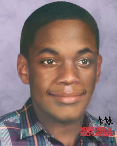 Jamal Abdul'Faruq, who was 7 years old when he went missing from his Virginia home in April 1990. His brother was found murdered in a landfill a few days later, but Jamal has never been located. This is an age-progressed photo of what he might look like at age 26.Photo courtesy of National Center for Missing and Exploited Children