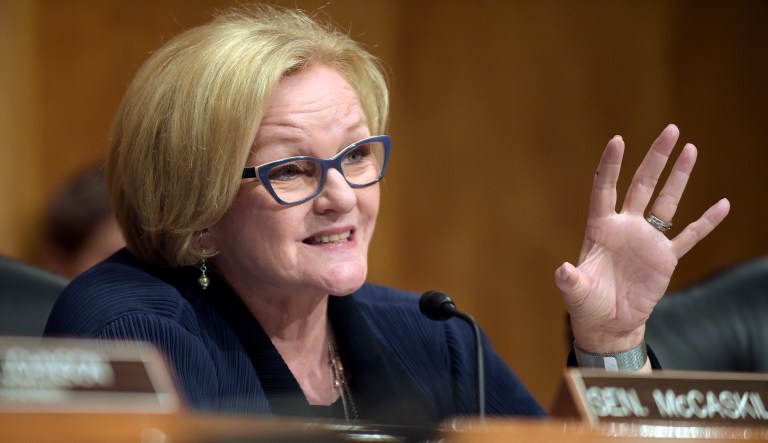 Sen. Claire McCaskill thinks that owning a private jet is 