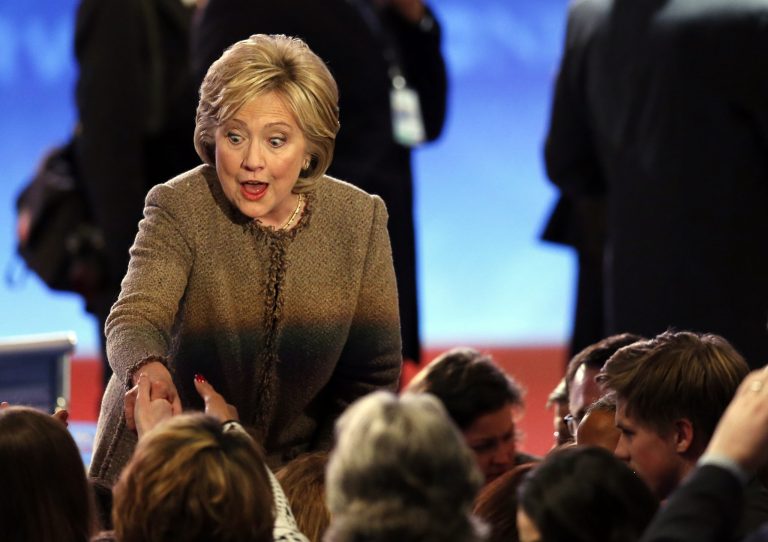 The Foundation for Accountability and Civic Trust cited four examples of ethics violations it said Hillary Clinton committed this year. (AP Photo)