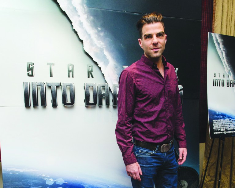 ‘Star Trek’ star Zachary Quinto gets political