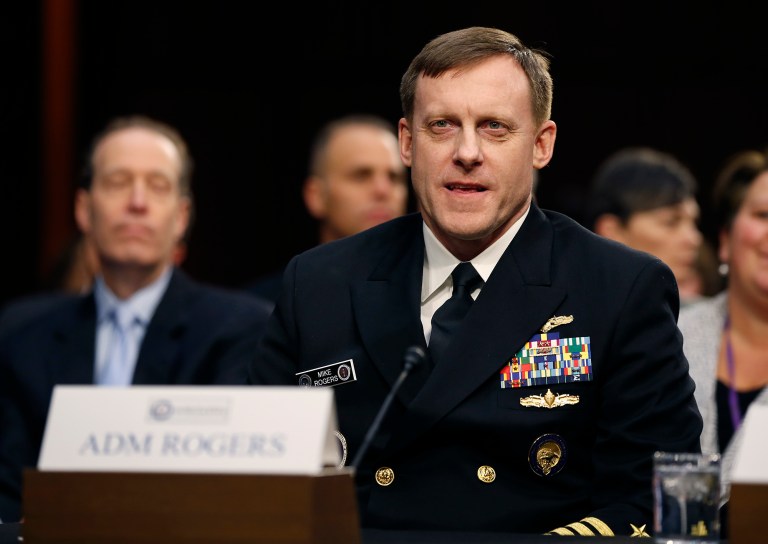 National Security Agency Director Adm. Michael Rogers was in Israel last week to discuss cooperation on cybersecurity, just as both countries seem to be preparing for a surge in cyberattacks out of Iran. (AP Photo/Alex Brandon)