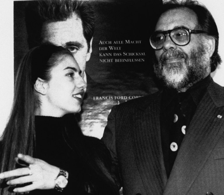 Francis Ford Coppola, right, director ofÂ Godfather III, and his daughter Sofia, an actress in the film. (AP Photo/Hansjoerg Krauss)