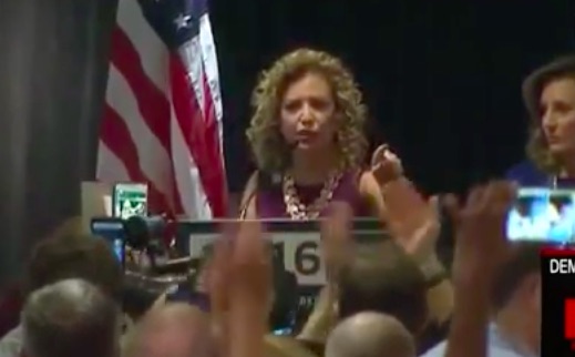 Debbie Wasserman Schultz Jeered Off Stage