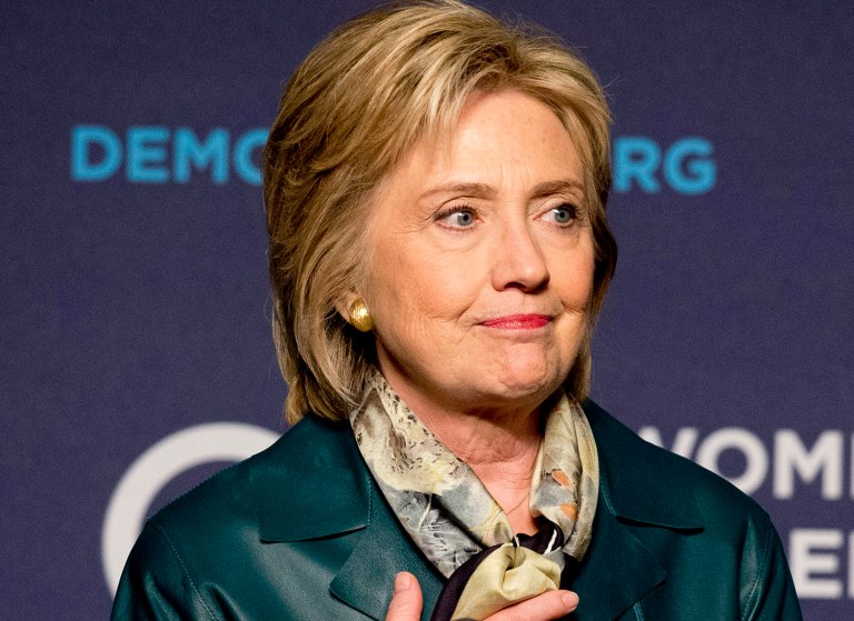 Author Doug Henwood doesn't believe that Hillary Clinton is a candidate the whole of the left can get behind. (AP Photo/Jacquelyn Martin)