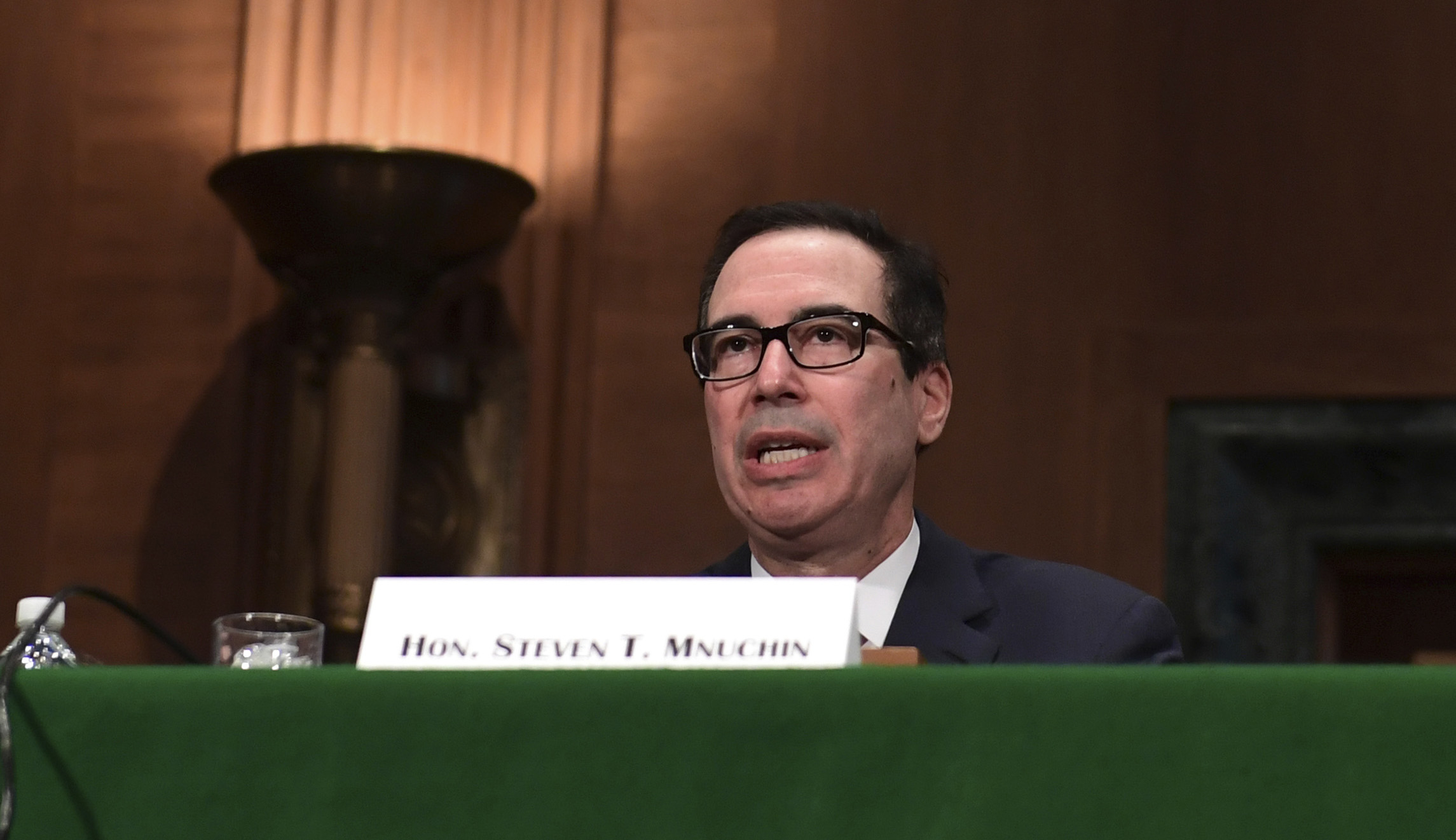 Steven Mnuchin sticks with stock market boasts amid market volatility