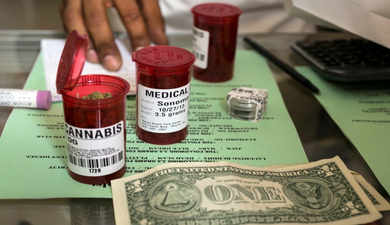 An October study found legalization of marijuana in Colorado resulted in a short-term reduction of opioid deaths from 2000 to 2015. Colorado legalized marijuana back in 2012. (AP Photo/Damian Dovarganes, File)