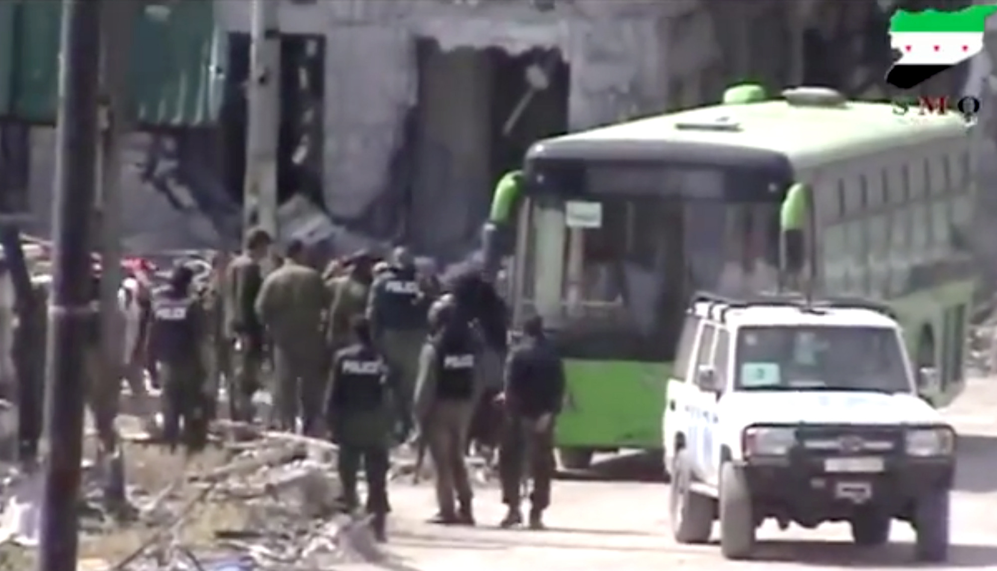 Rebels evacuating strongholds in Syria’s Homs