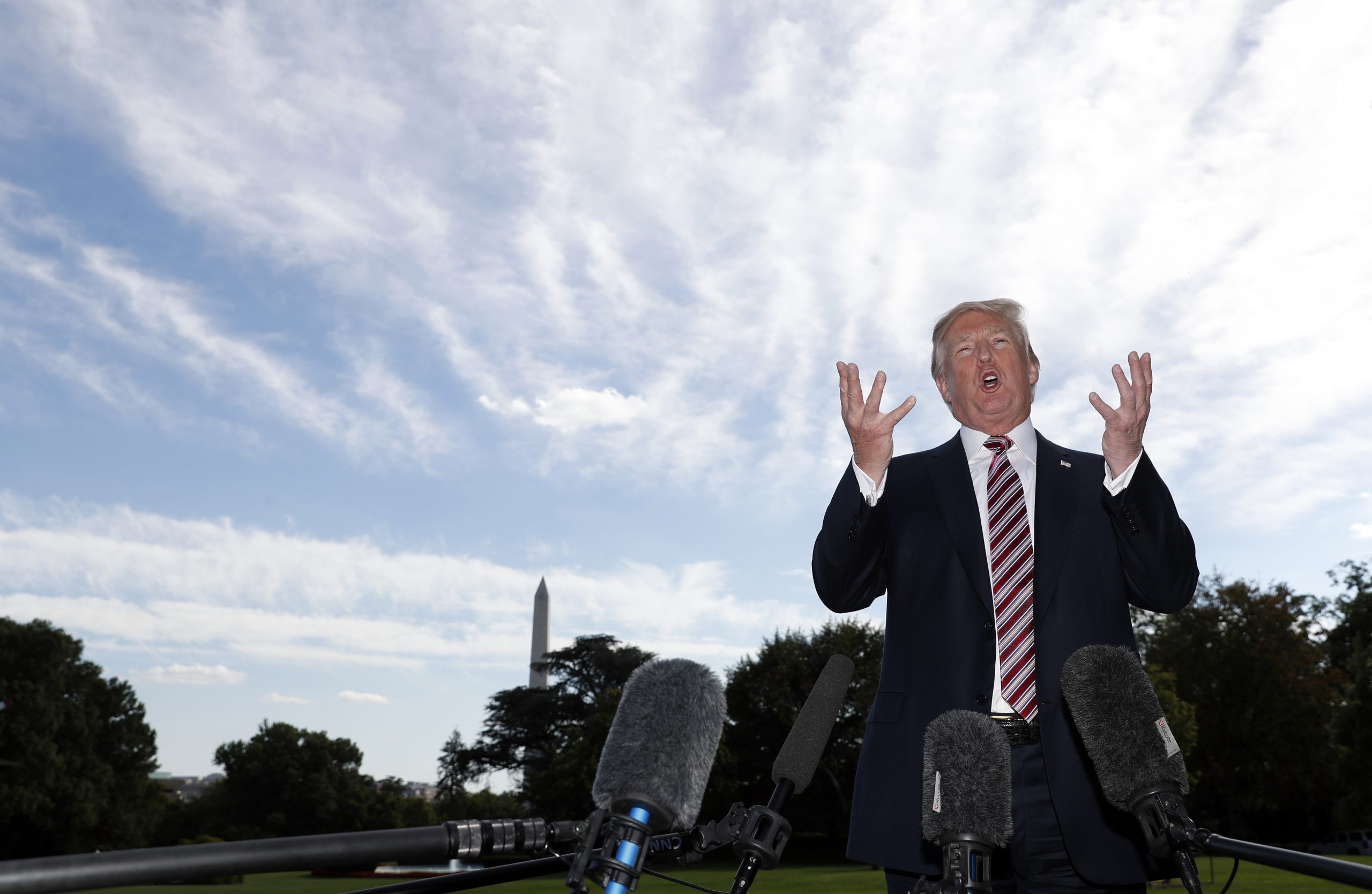 Weekend wrap: Trump picks a fight in Puerto Rico and picks at a scab in North Korea