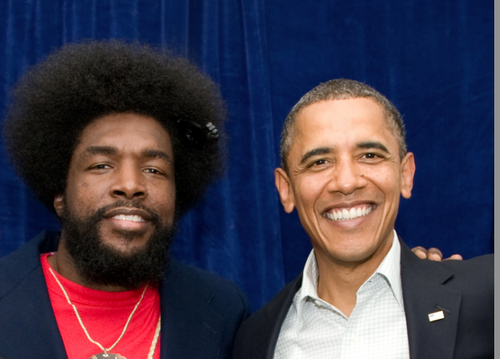 Fallon drummer ‘Questlove’ is a big Obama fan