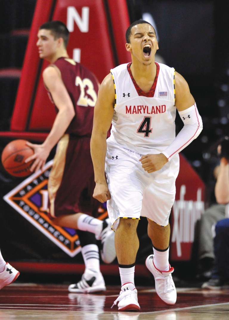 Gail Burton/AP
Seth Allen scored 13 points against Denver on Thursday but likely is done for the season after breaking a bone in his left hand.