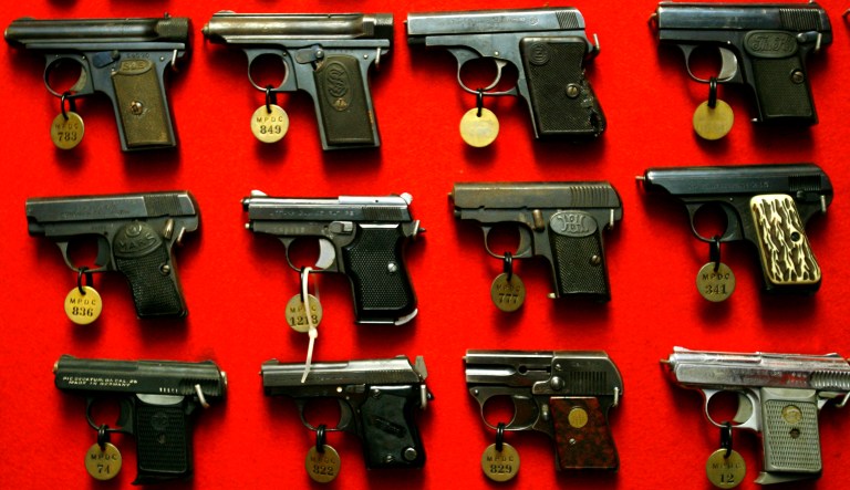 Federal gun prosecutions have increased 23 percent in the three months following a memo by Attorney General Jeff Sessions that directed federal prosecutors to focus on gun crimes, the Department of Justice announced. (AP Photo/Jacquelyn Martin, File)